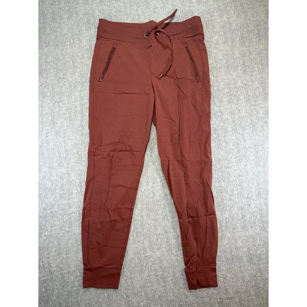 Members Mark Women’s Woven Trek Jogger-Size Medium/Burgundy/Cuffed Pants